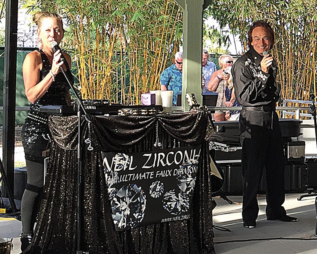 Neil Diamond tribute performing at Edison and Ford Winter Estates